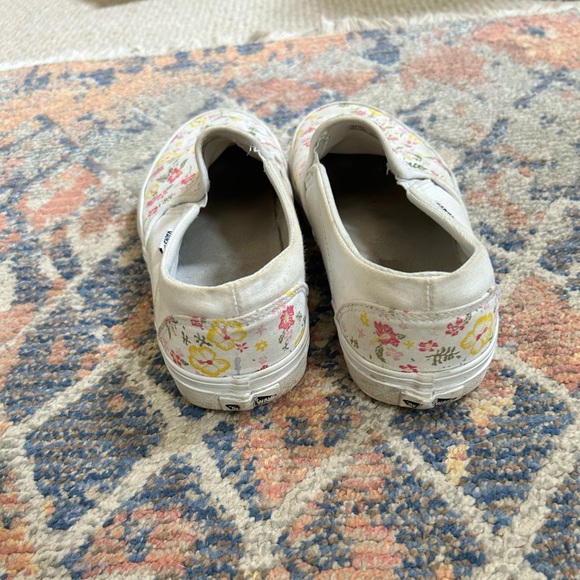 Floral Vans Size 11 - Picture 2 of 5